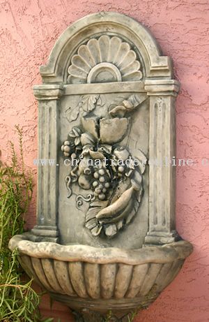 Vineyard Wall Fountain from China